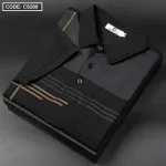 Áo Thun Nam Cổ Bẻ Sọc Nhuyễn Phối Túi (Có Size 3x)