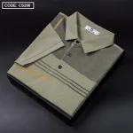Áo Thun Nam Cổ Bẻ Sọc Nhuyễn Phối Túi (Có Size 3x)