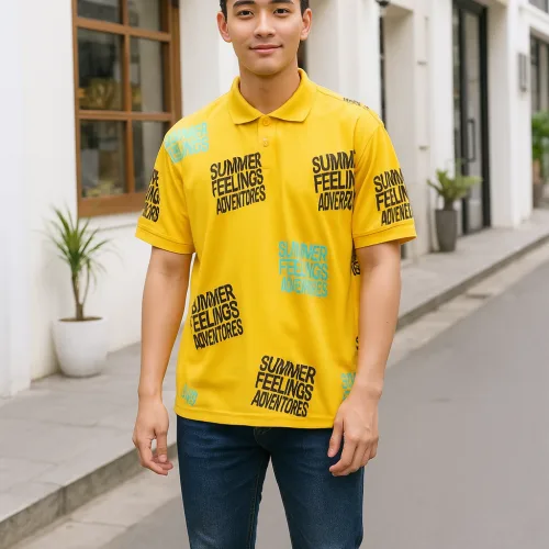 Áo Thun Nam Có Cổ Polo Tay Ngắn Summer (Có Size 3XL)