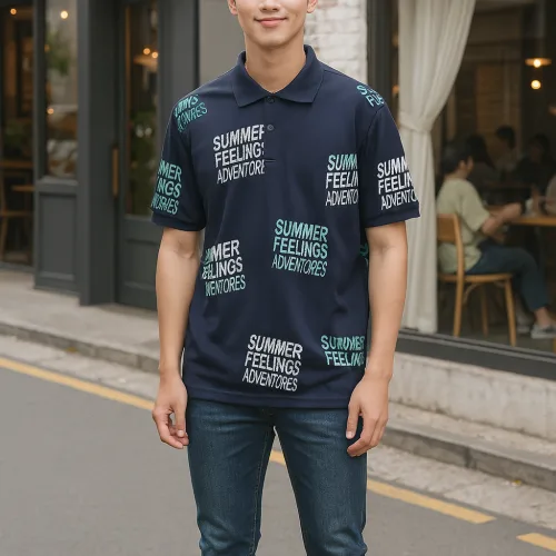 Áo Thun Nam Có Cổ Polo Tay Ngắn Summer (Có Size 3XL)