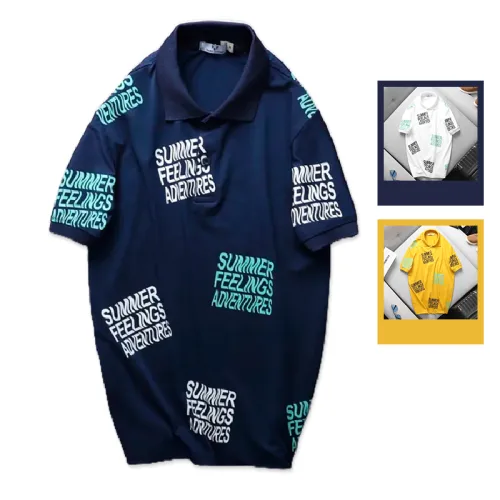 Áo Thun Nam Có Cổ Polo Tay Ngắn Summer (Có Size 3XL)