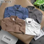 Áo Thun Nam Cổ Bẻ Thêu Chữ Cao Cấp