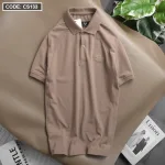 Áo Thun Nam Cổ Bẻ Thêu Chữ Cao Cấp