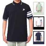 Áo Thun Nam Có Cổ Cá Sấu Đốm Thêu Logo (Có Size 3XL)