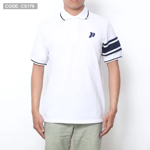 Áo Thun Nam Có Cổ Cá Sấu Đốm Thêu Logo (Có Size 3XL)