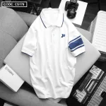 Áo Thun Nam Có Cổ Cá Sấu Đốm Thêu Logo (Có Size 3XL)