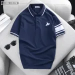 Áo Thun Nam Có Cổ Cá Sấu Đốm Thêu Logo (Có Size 3XL)