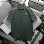 Áo Thun Nam Cổ Bẻ Thêu Nổi Logo Lục Giác (Có size 3x)