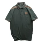 Áo Thun Nam Cổ Bẻ Thêu Nổi Logo Lục Giác (Có size 3x)