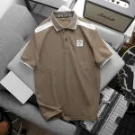 Áo Thun Nam Cổ Bẻ Thêu Nổi Logo Lục Giác (Có size 3x)