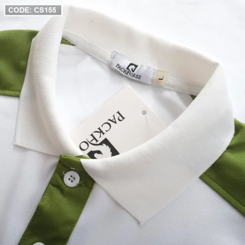 Áo Thun Nam Cá Sấu Có Cổ Phối Màu Thêu Logo