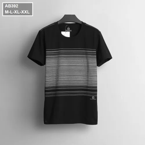 Áo Thun Nam Cổ Tròn 2 Màu In Sọc Ngang Ngực (Có Size 3XL)