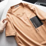 Áo Thun Nam Cổ Tròn Cotton In Hoạ Tiết Lạ Mắt
