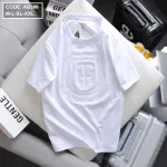 Áo Thun Nam Cổ Tròn Dập Nổi Logo Vải Thun Cotton