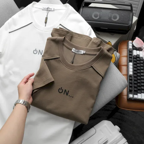 Áo Thun Nam Cổ Tròn Logo Nổi Chữ ON (Có Size 3x)