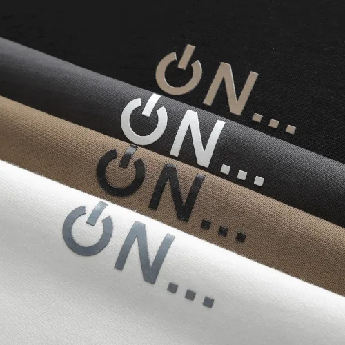 Áo Thun Nam Cổ Tròn Logo Nổi Chữ ON (Có Size 3x)