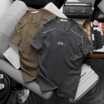 Áo Thun Nam Cổ Tròn Logo Nổi Chữ ON (Có Size 3x)