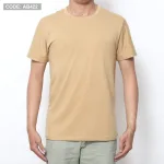 Áo Thun Nam Cổ Tròn Tay Ngắn Màu Trơn Đơn Giản (Có Size 3XL)