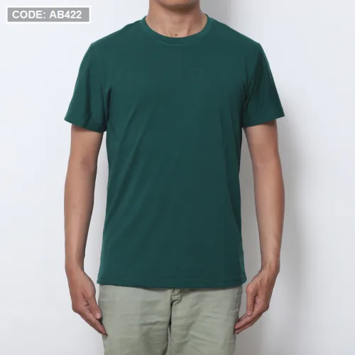 Áo Thun Nam Cổ Tròn Tay Ngắn Màu Trơn Đơn Giản (Có Size 3XL)