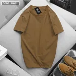Áo Thun Nam Cổ Tròn Tay Ngắn Màu Trơn Đơn Giản (Có Size 3XL)