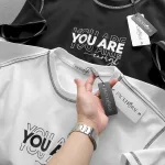 Áo Thun Nam Cổ Tròn Pack Horse In Chữ You Are Enough