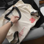Áo Thun Nam Cổ Tròn Pack Horse In Nổi Chữ Enjoy The Process (Có Size 3x)
