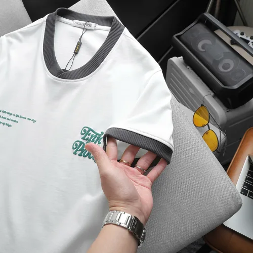 Áo Thun Nam Cổ Tròn Pack Horse In Nổi Chữ Enjoy The Process (Có Size 3x)