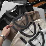 Áo Thun Nam Cổ Tròn Pack Horse In Nổi Chữ Enjoy The Process (Có Size 3x)