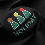 Áo Thun Nam Cổ Tròn Pack Horse Thêu Nổi Chữ Holiday (Có Size 3x)