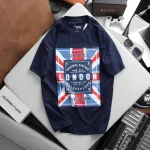 Áo Thun Nam Cổ Tròn Rurumen Màu Trắng Hình Sói Big Size