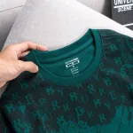 Áo Thun Nam Cổ Tròn Tay Ngắn In Hoạ Tiết Chữ (có size 3x)