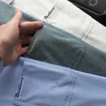 Áo Thun Nam Polo - Áo Thun Cổ Bẻ Nam Phối Sọc Ở Cổ Có Túi Trước Ngực Được Thêu Logo Chữ Paclehorse Sang Trọng Có Big Size