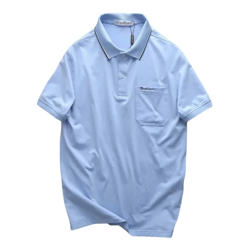 Áo Thun Nam Polo - Áo Thun Cổ Bẻ Nam Phối Sọc Ở Cổ Có Túi Trước Ngực Được Thêu Logo Chữ Paclehorse Sang Trọng Có Big Size