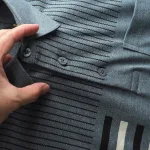 Áo Thun Nam Polo - Áo Thun Cổ Bẻ Nam Phối Sọc Có Túi Trước Ngực Sang Trọng Có Big Size