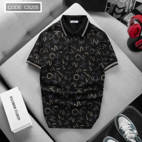 Áo Thun Nam Polo Cổ Be In chữ MXO