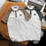 Áo Thun Nam Polo Cổ Bẻ Phối Màu Viền Bo Cổ (Có Size 3x)