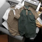 Áo Thun Nam Polo Cổ Bẻ Phối Màu Viền Bo Cổ (Có Size 3x)