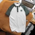 Áo Thun Nam Polo Cổ Bẻ Phối Màu Viền Bo Cổ (Có Size 3x)