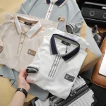 Áo Thun Nam Polo Cổ Bẻ Phối Tag Chữ Rears