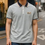 Áo Thun Nam Polo Cổ Bẻ Phối Tag Chữ Rears