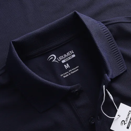 Áo thun nam Polo cổ bẻ Rurumen( có size 3x)