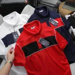 Áo Thun Nam Polo Cổ Bẻ SRB Phối Sọc Màu Trước Ngực (Có size 3x)
