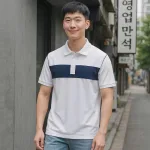 Áo Thun Nam Polo Cổ Bẻ SRB Phối Sọc Màu Trước Ngực (Có size 3x)