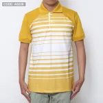 Áo Thun Nam Polo Cổ Bẻ Tay Ngắn Phối Sọc Trắng Bền Đẹp