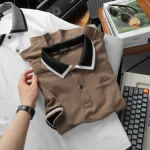 Áo Thun Nam Polo Cổ Bẻ Thêu Chữ Shark (Có size 3x)