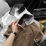 Áo Thun Nam Polo Cổ Bẻ Thêu Chữ Shark (Có size 3x)