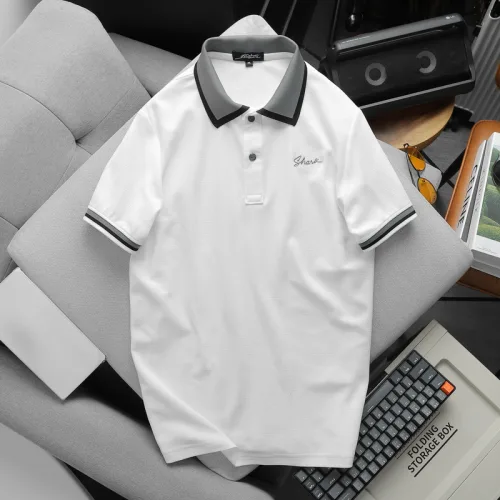 Áo Thun Nam Polo Cổ Bẻ Thêu Chữ Shark (Có size 3x)