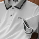 Áo Thun Nam Polo Cổ Bẻ Thêu Chữ Shark (Có size 3x)