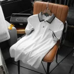 Áo Thun Nam Polo Cổ Bẻ Thêu Chữ Shark (Có size 3x)