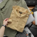 Áo Thun Nam Polo Cổ Bẻ Thêu Logo Chữ J